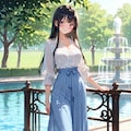 詩帆ちゃん ロングスカート 3枚目