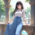 詩帆ちゃん ロングスカート 4枚目