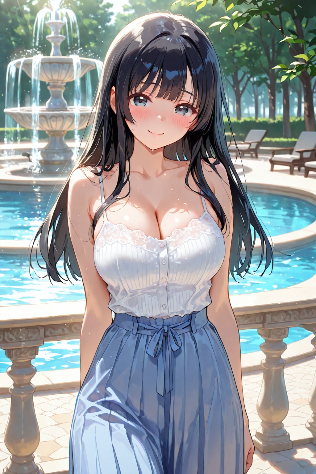 詩帆ちゃん ロングスカート