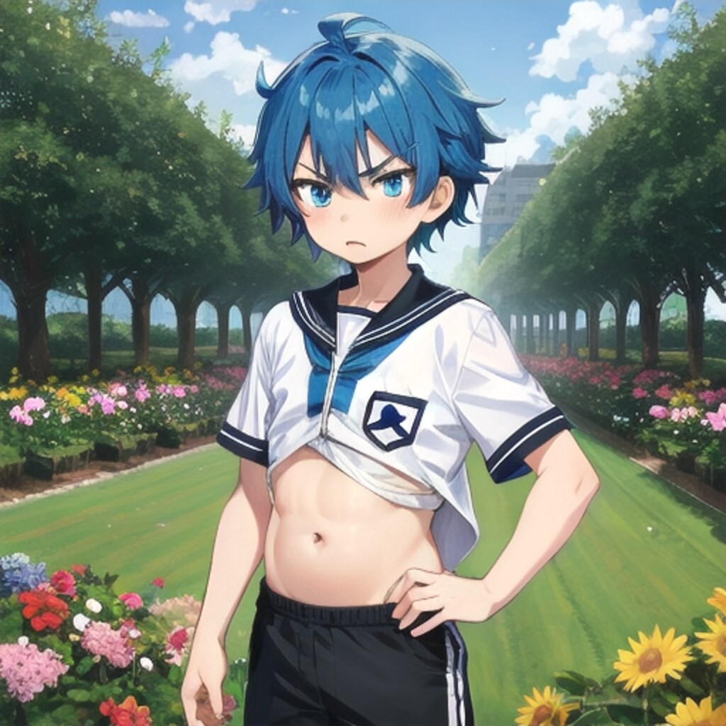 V4Bさんはお腹を出すのが好きなようです