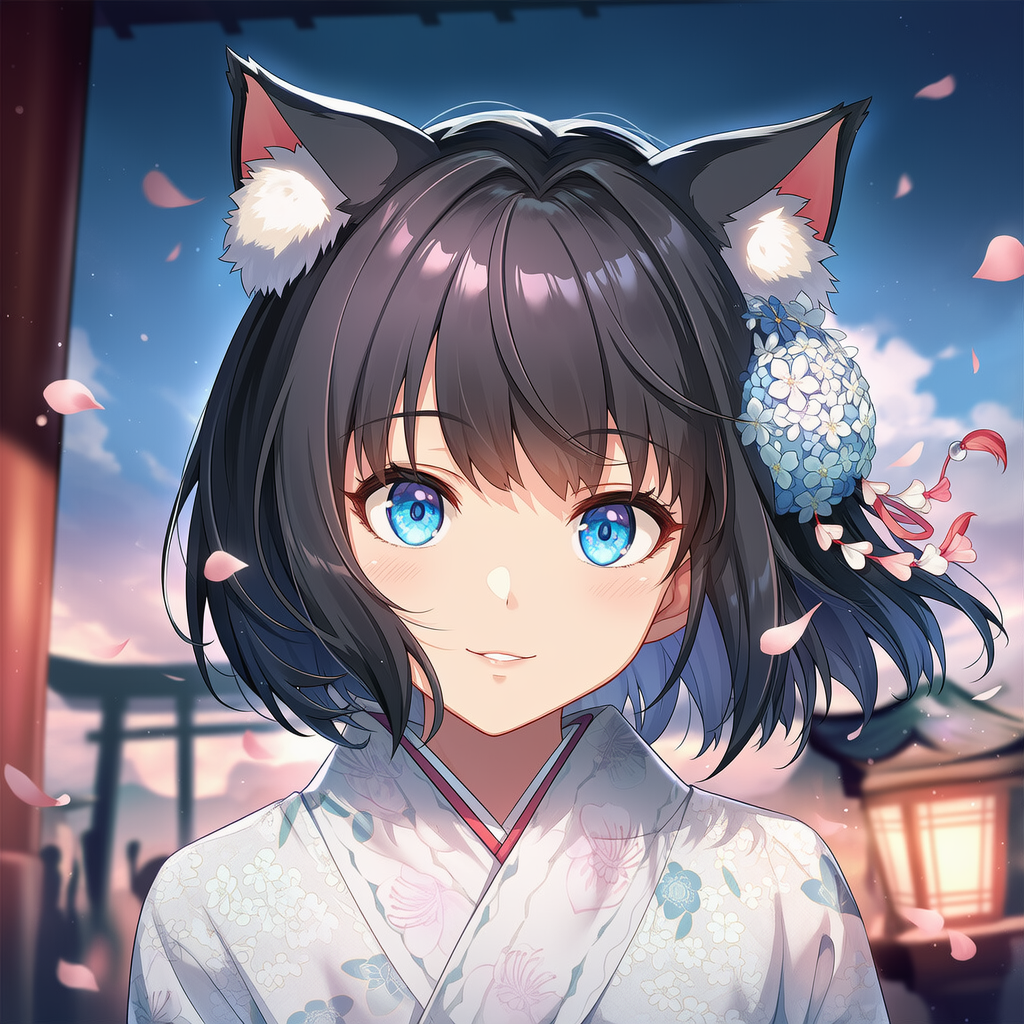 ねえ、似合う・・・かな? | の人気AIイラスト・グラビア