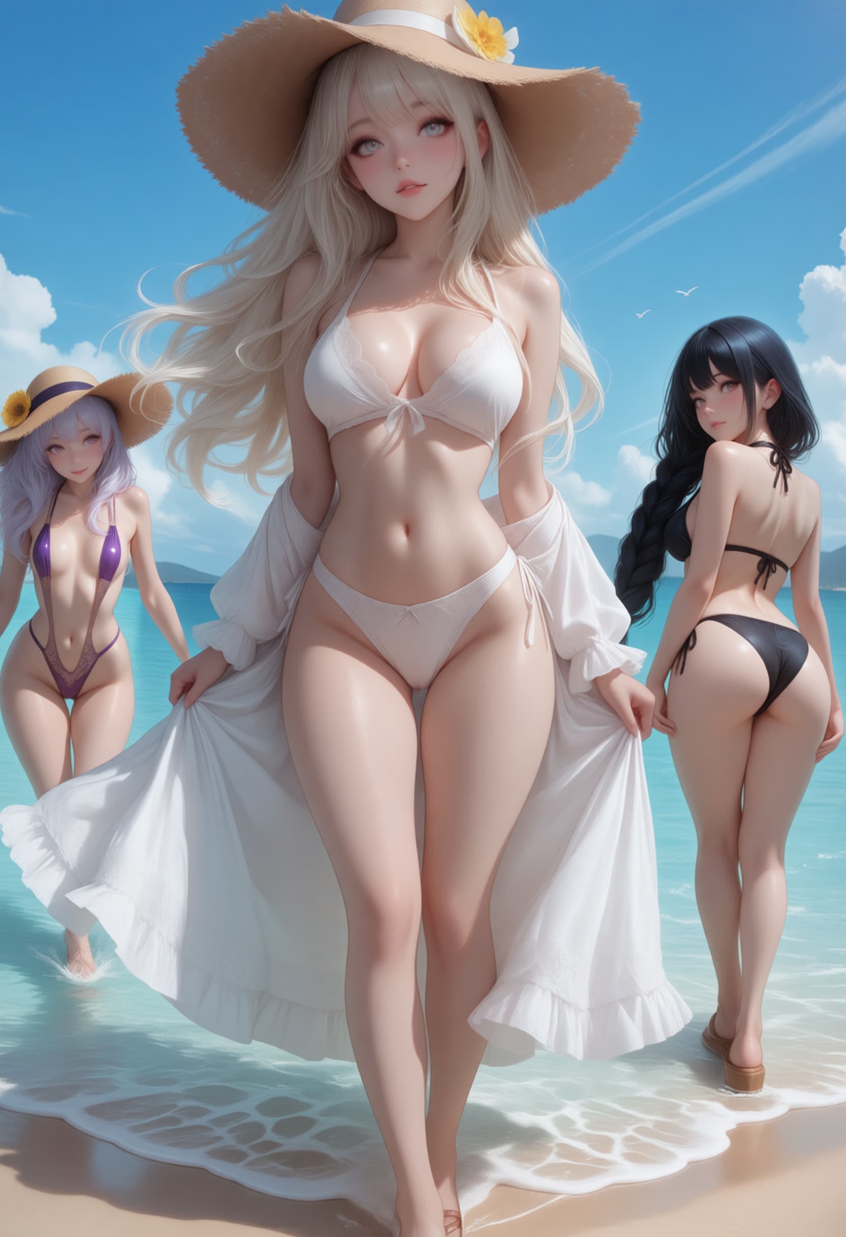 朝と咲と音（夏休み）