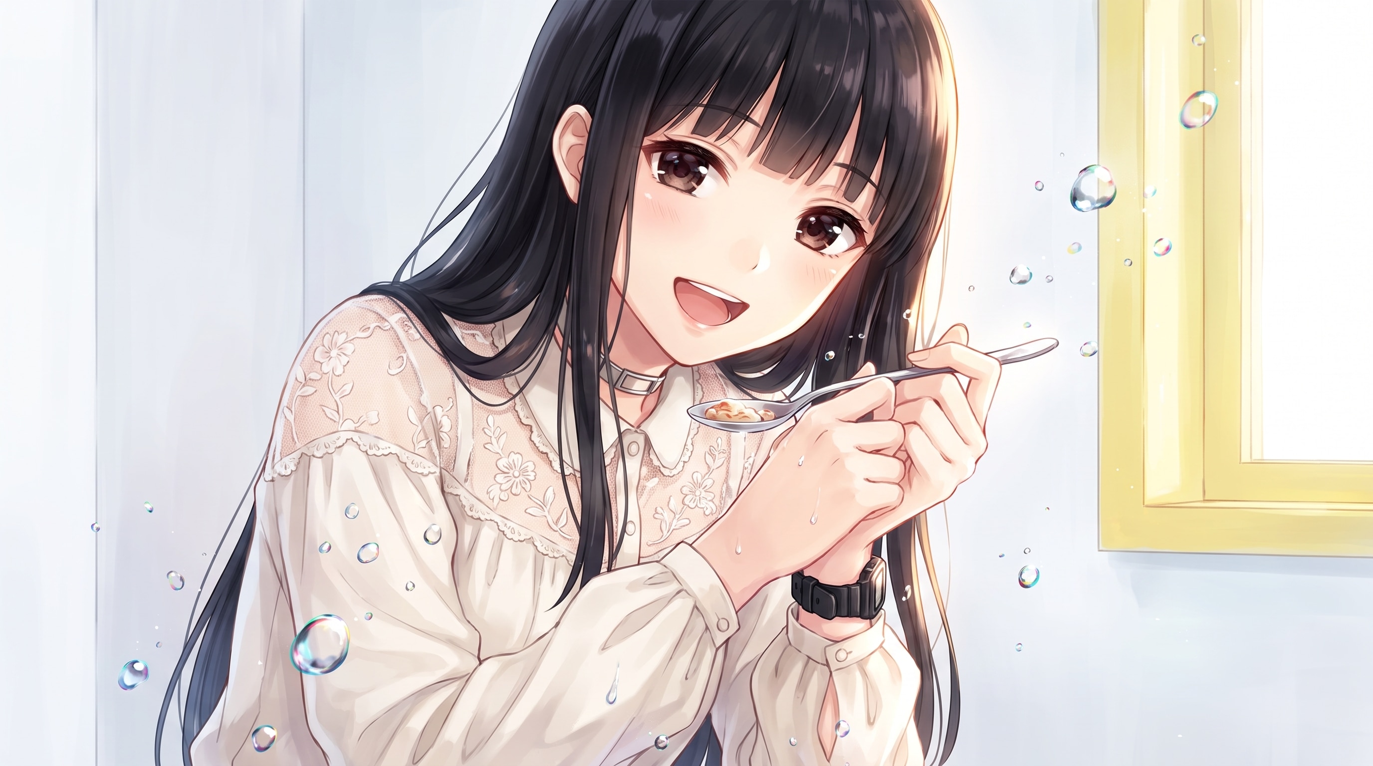窓辺微笑の刻