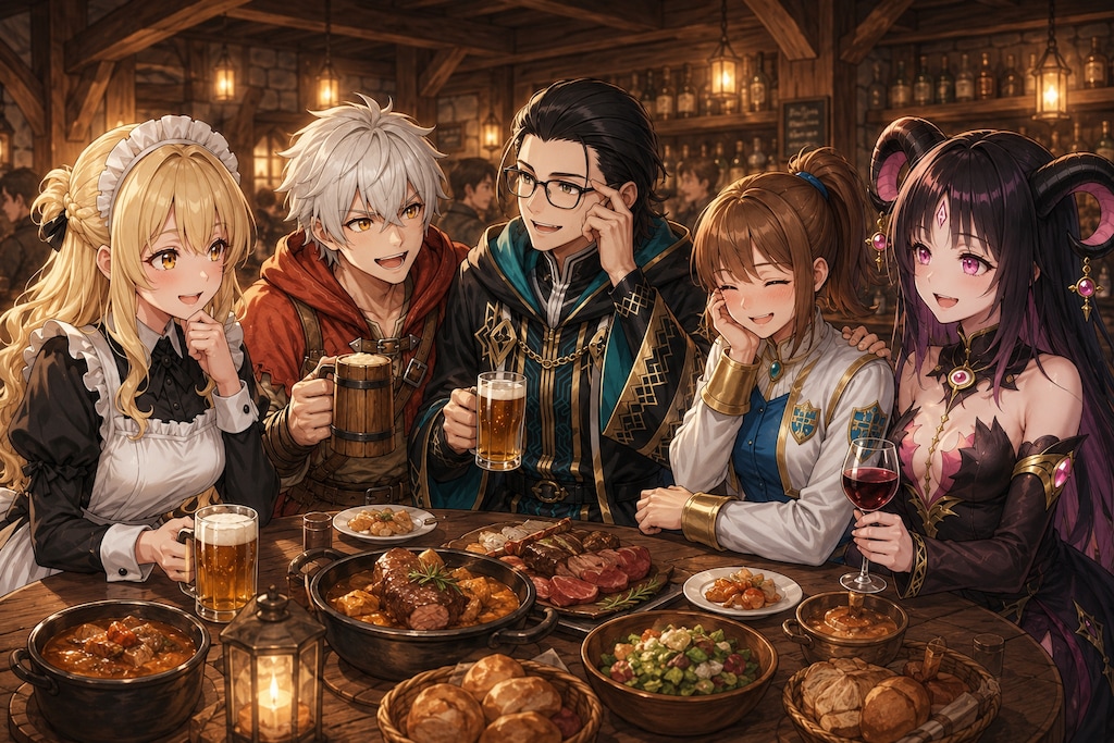 冒険の終わりに、乾杯を