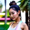 Top Knot hair💖 5枚目