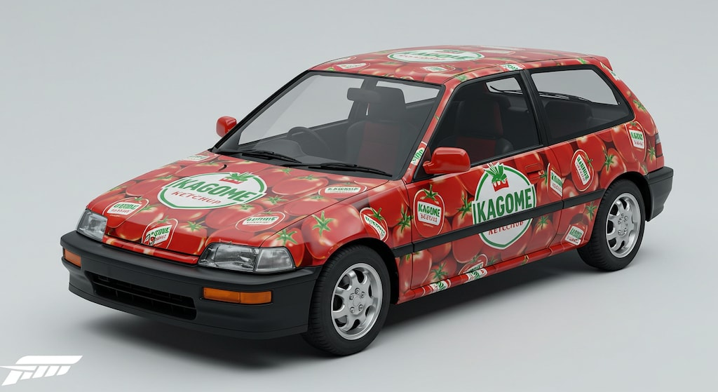 カゴメトマトジュースシビック