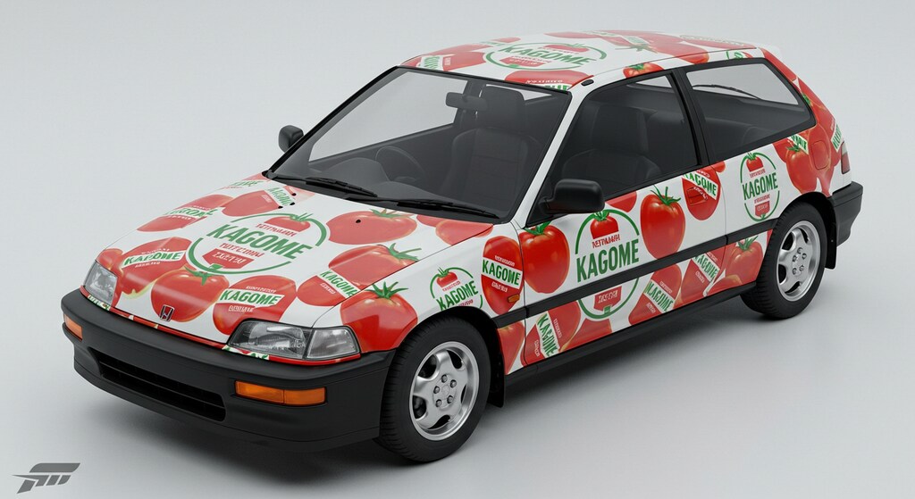 カゴメトマトジュースシビック