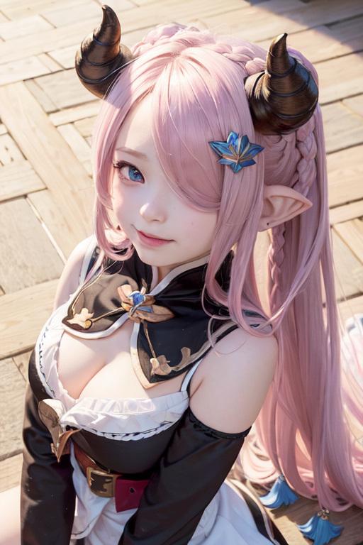 ナルメアとナルメアママのコスプレ美女