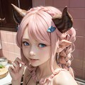 ナルメアとナルメアママのコスプレ美女 3枚目
