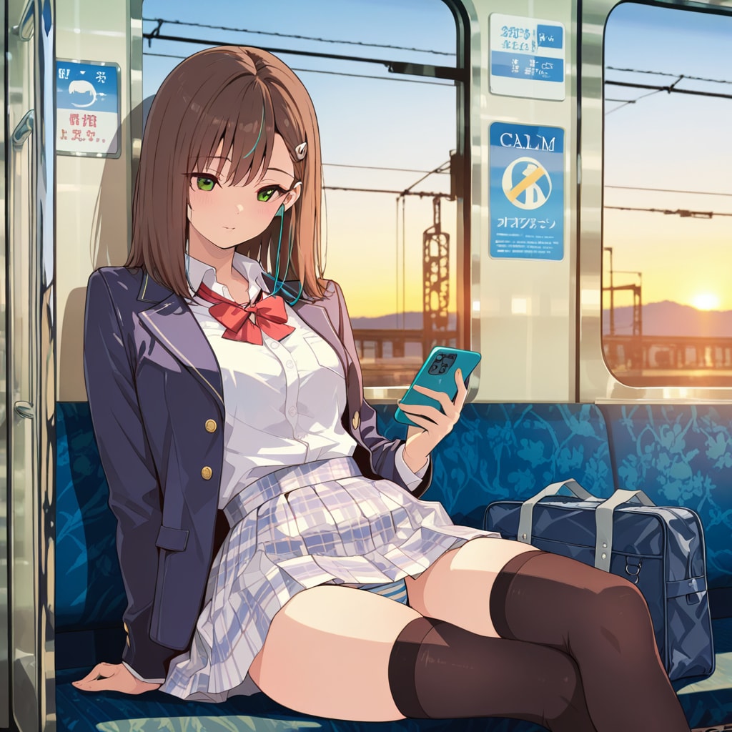 ちらっと♡