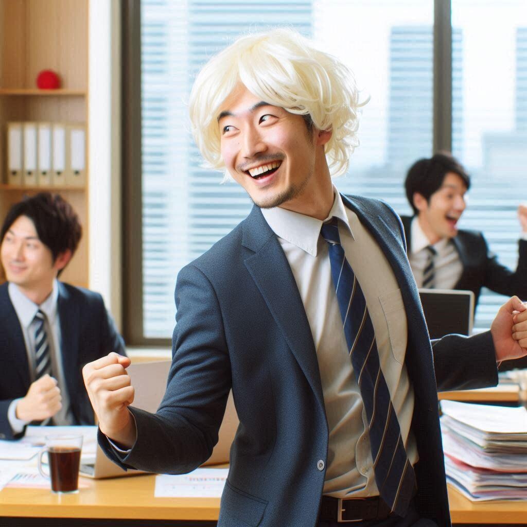 10単語でロン毛ハゲ部長