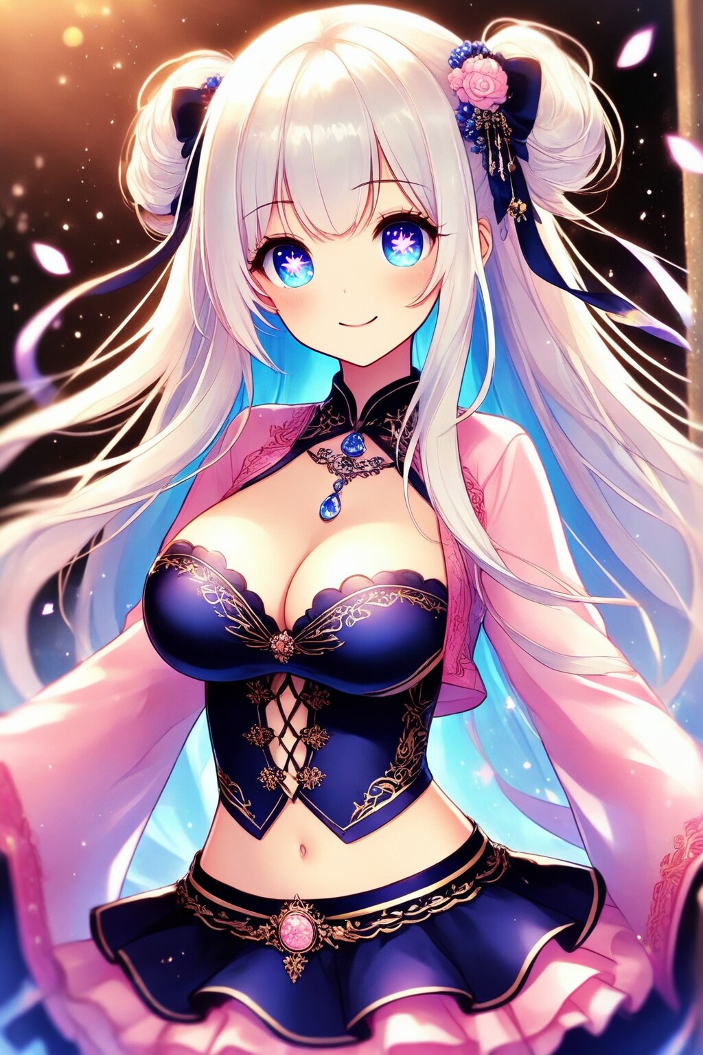 漢服の美少女