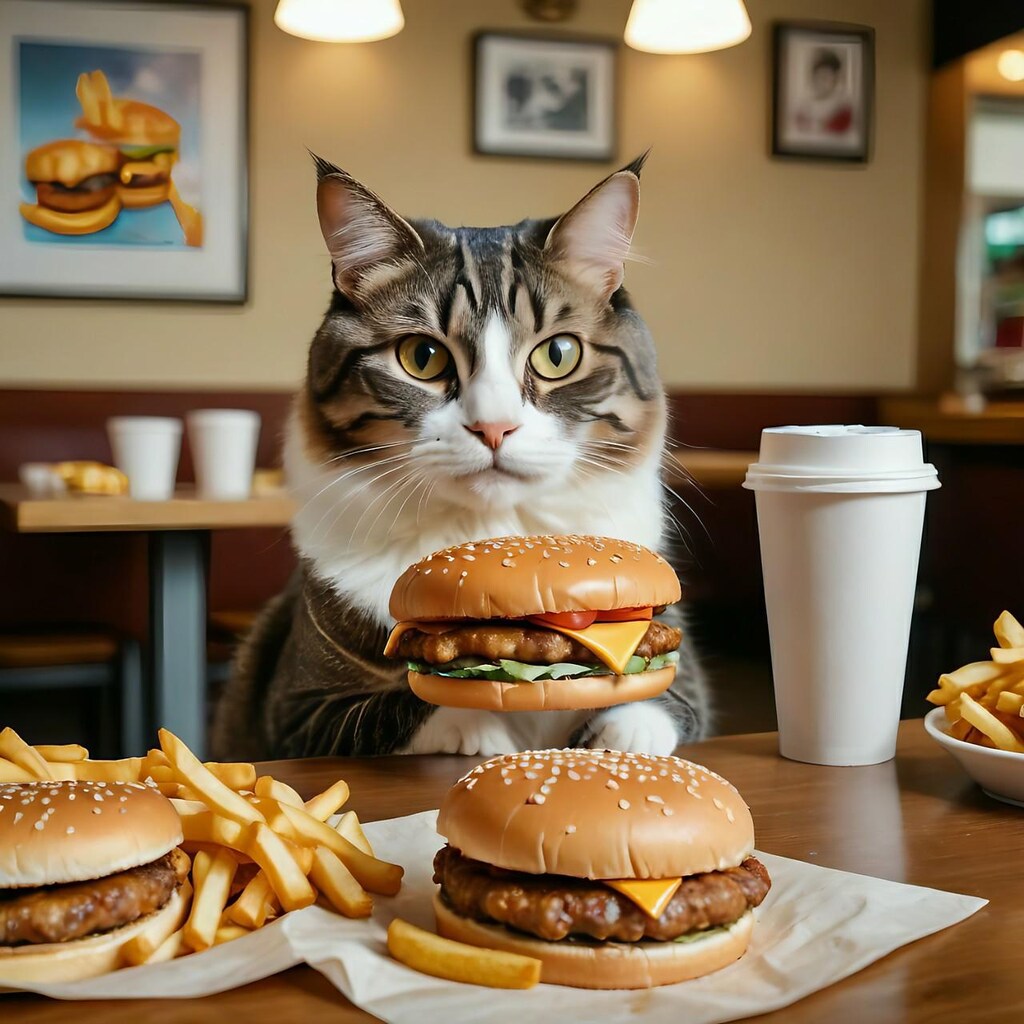 お預けキャット