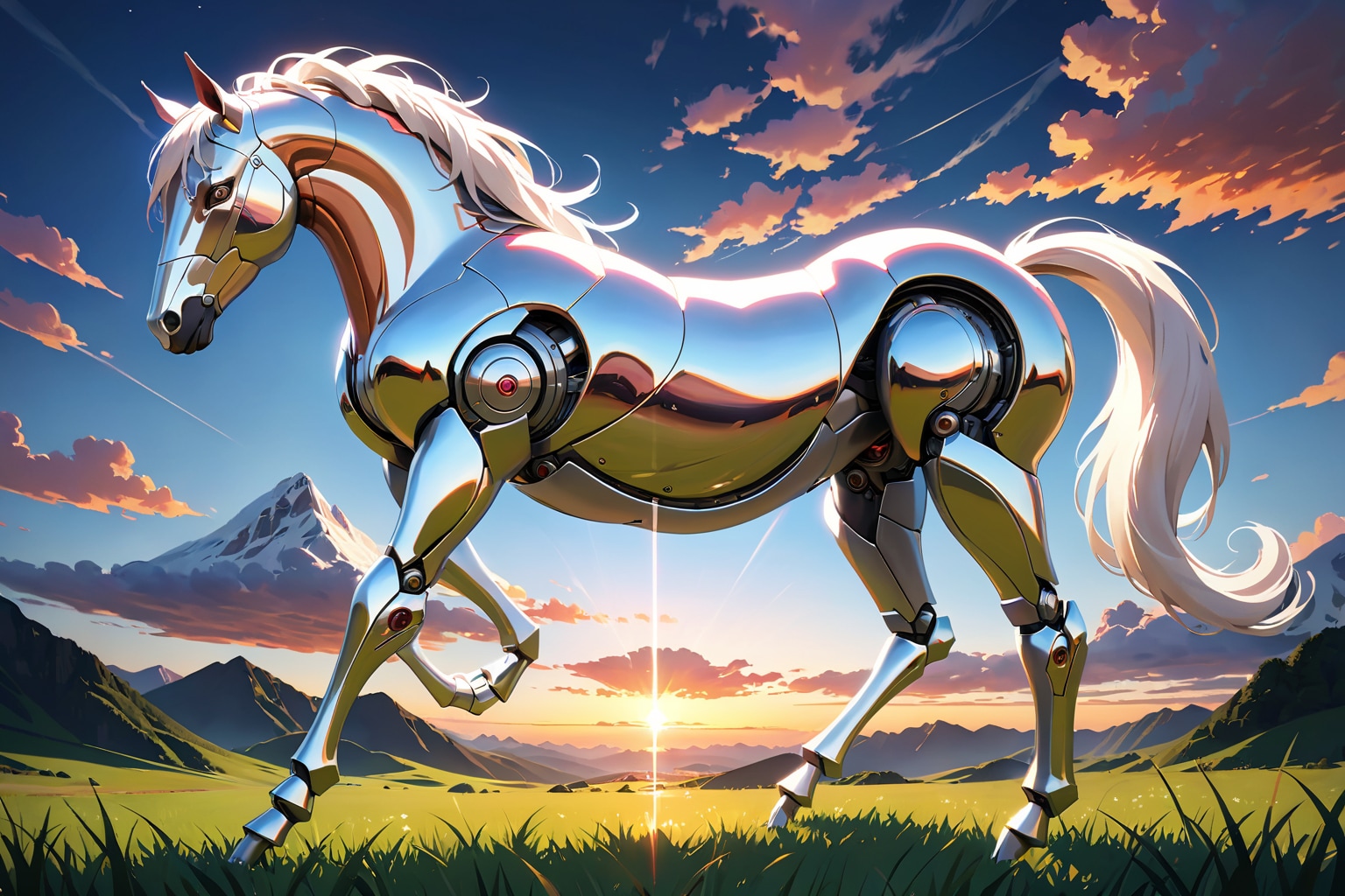 機械仕掛けの馬 その⑤ | の人気AIイラスト・グラビア
