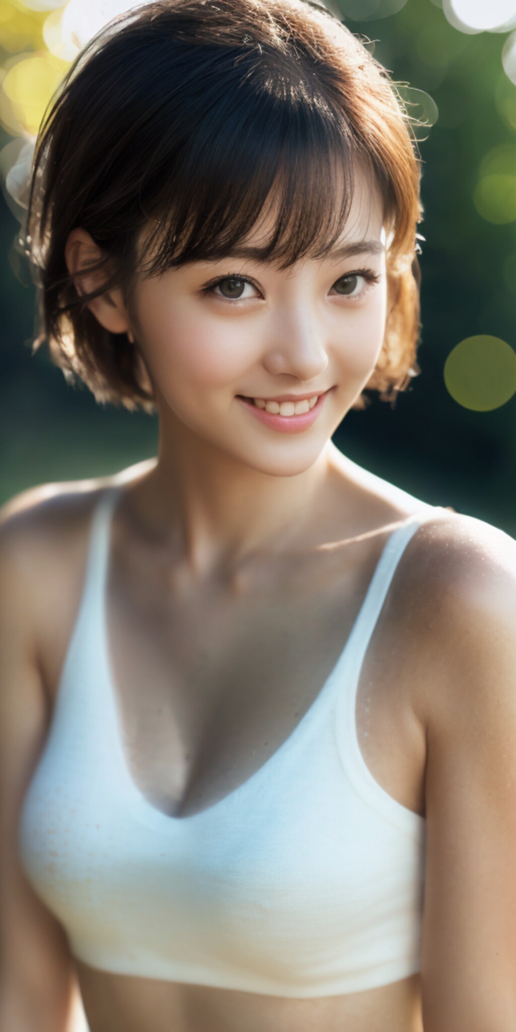 ショートカッ党_0609 初夏のタンクトップ祭