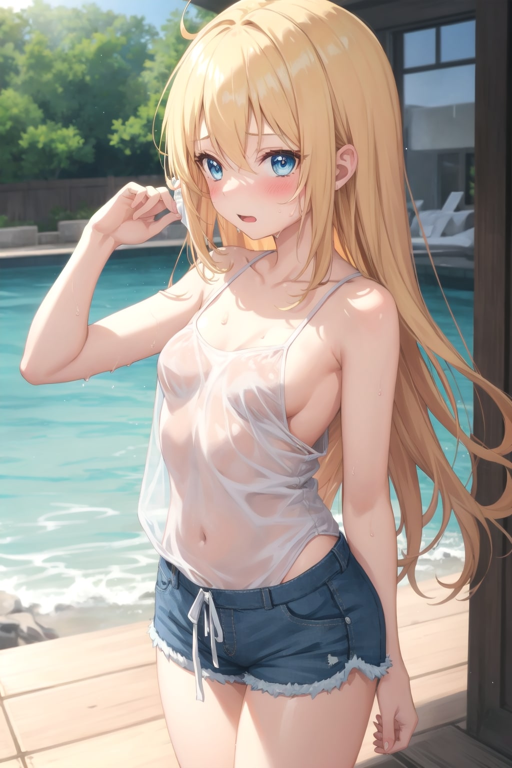 暑いねぇ、 お兄ちゃん