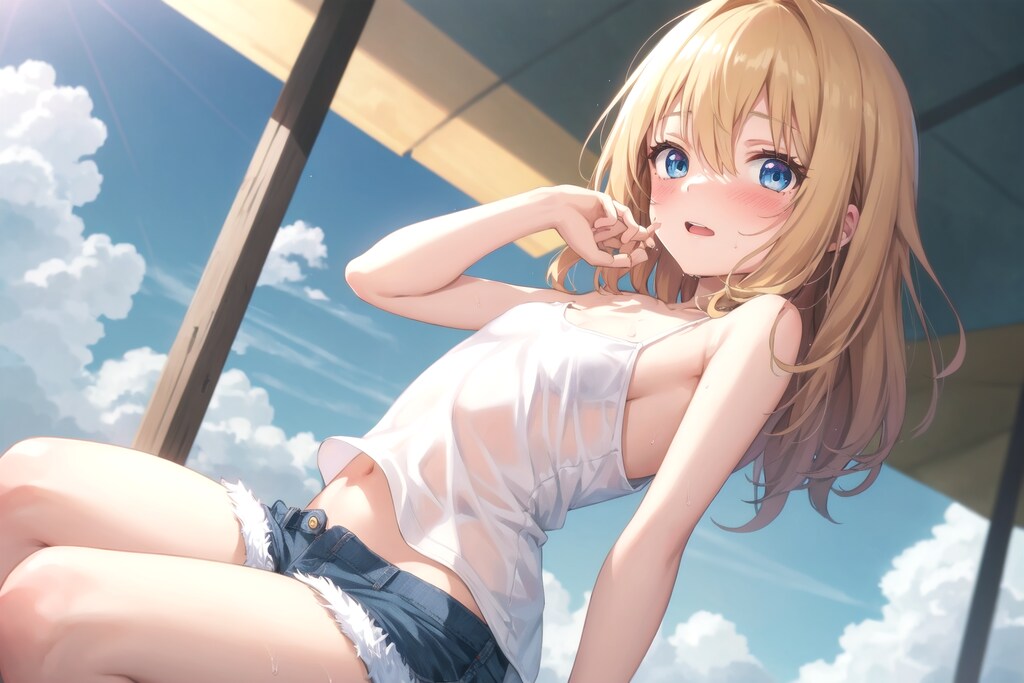 暑いねぇ、 お兄ちゃん