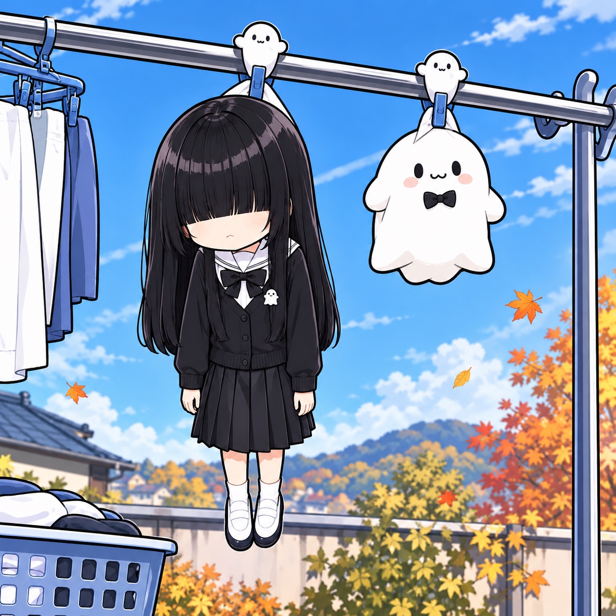 [企画]干される暗子ちゃん達 | の人気AIイラスト・グラビア