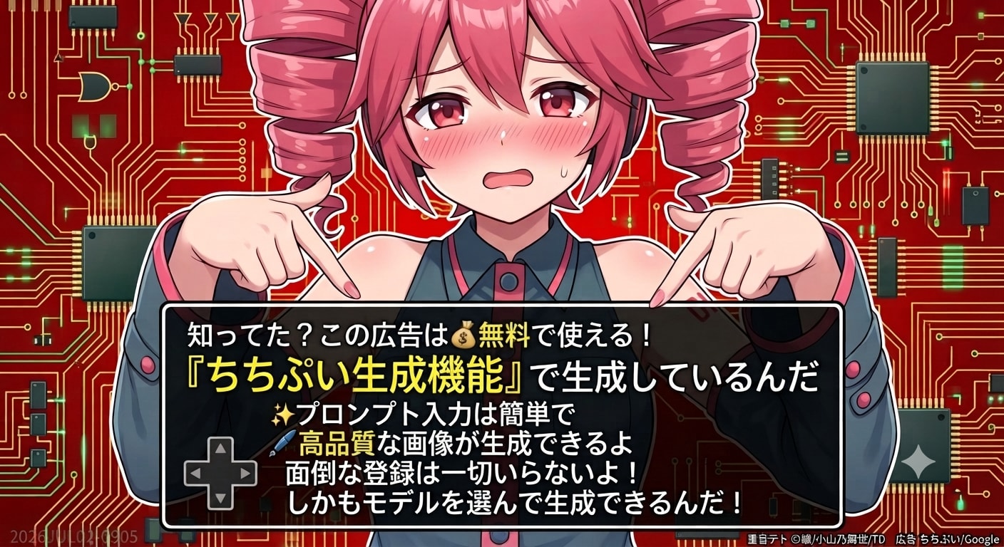 ゲームの宣伝風告知