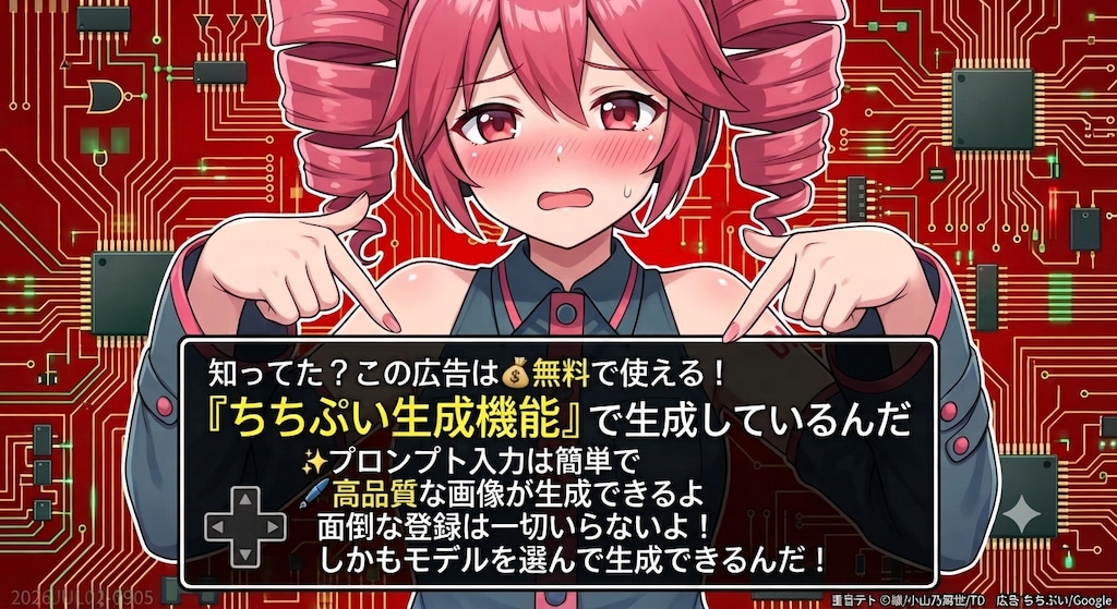 ゲームの宣伝風告知