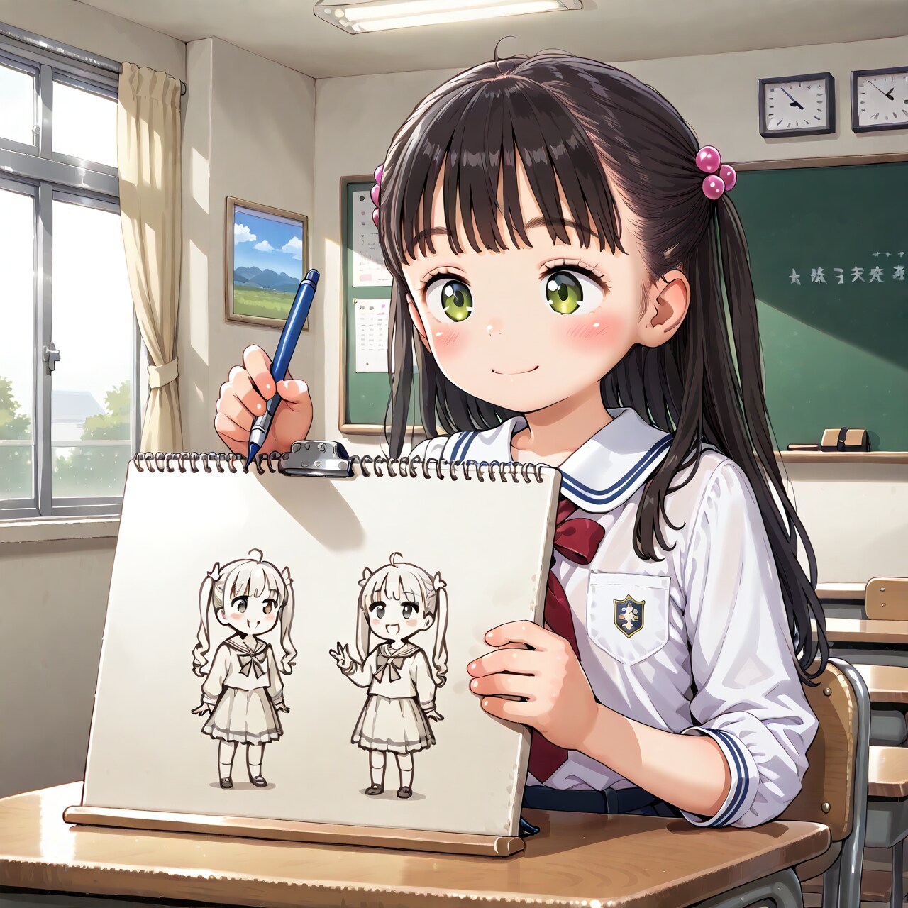 美術部　3年間 | の人気AIイラスト・グラビア