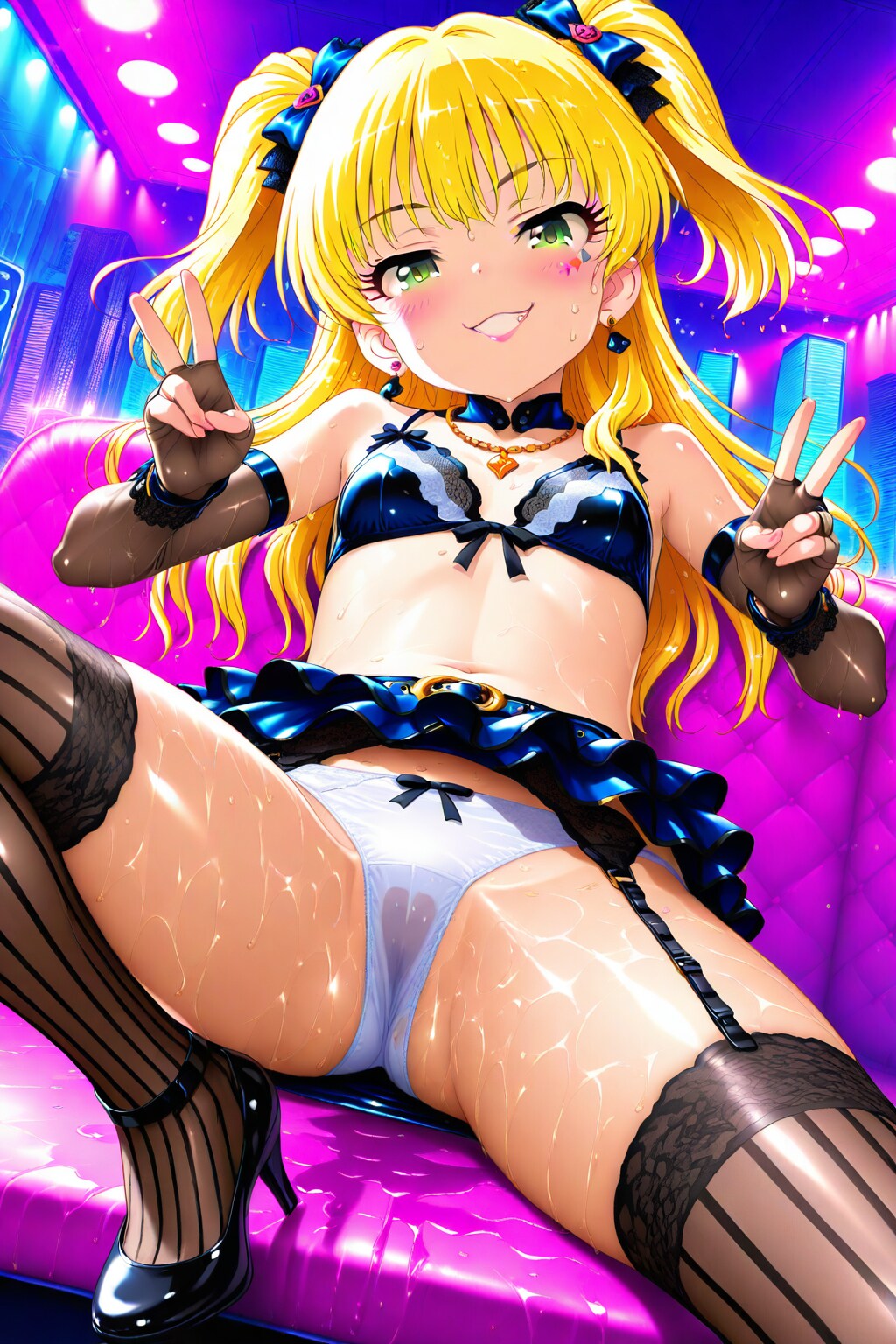 デレステでパンチラ