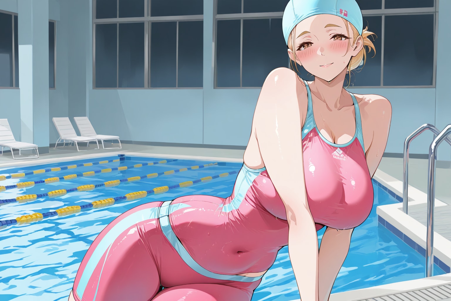 競泳奥さん