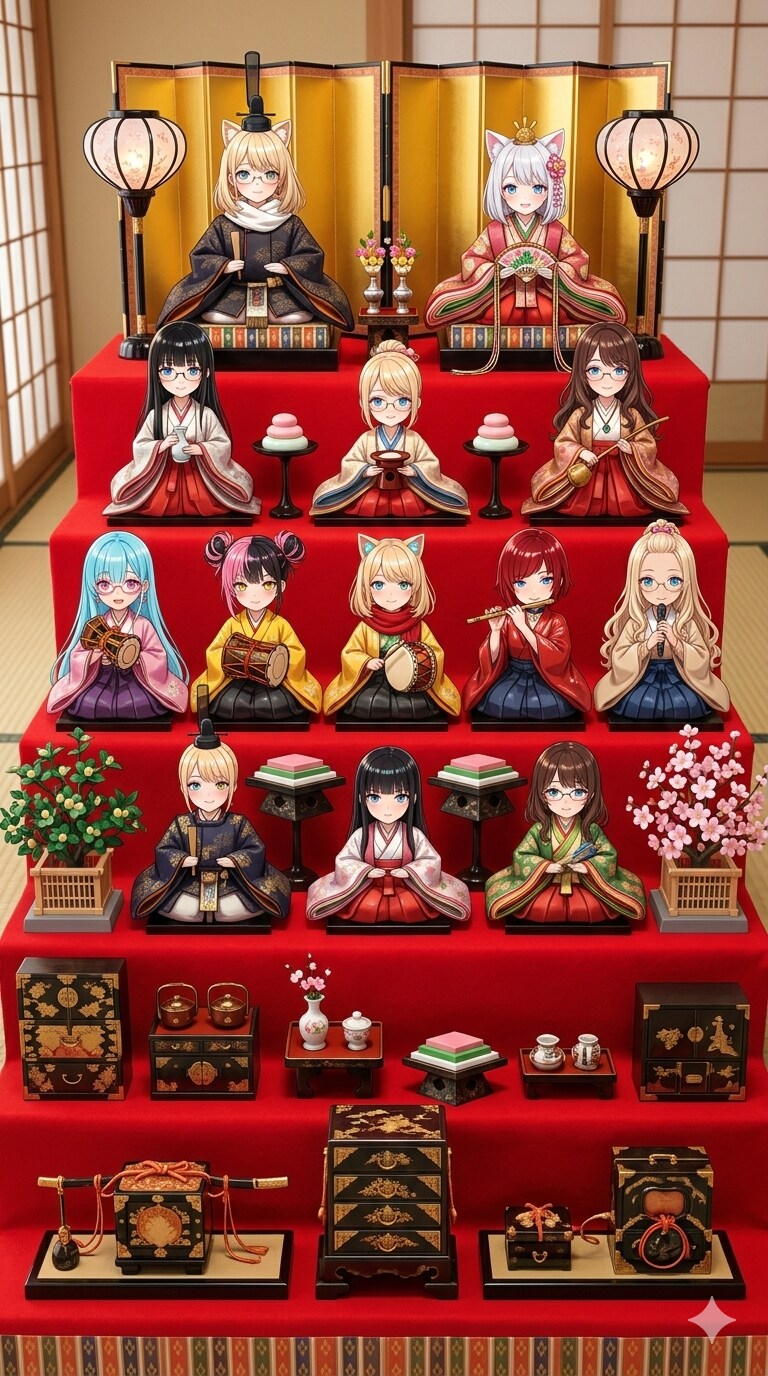 うちの子雛人形