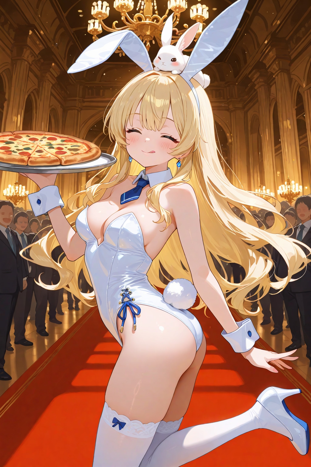 ピザでおもてなし