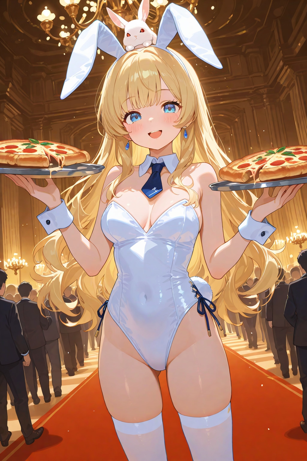 ピザでおもてなし