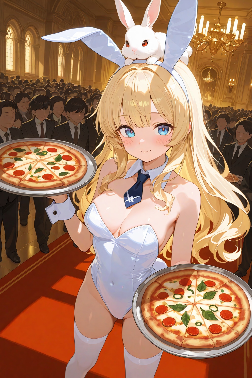 ピザでおもてなし