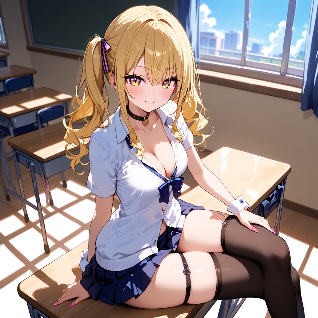 ツインテ金髪ギャル