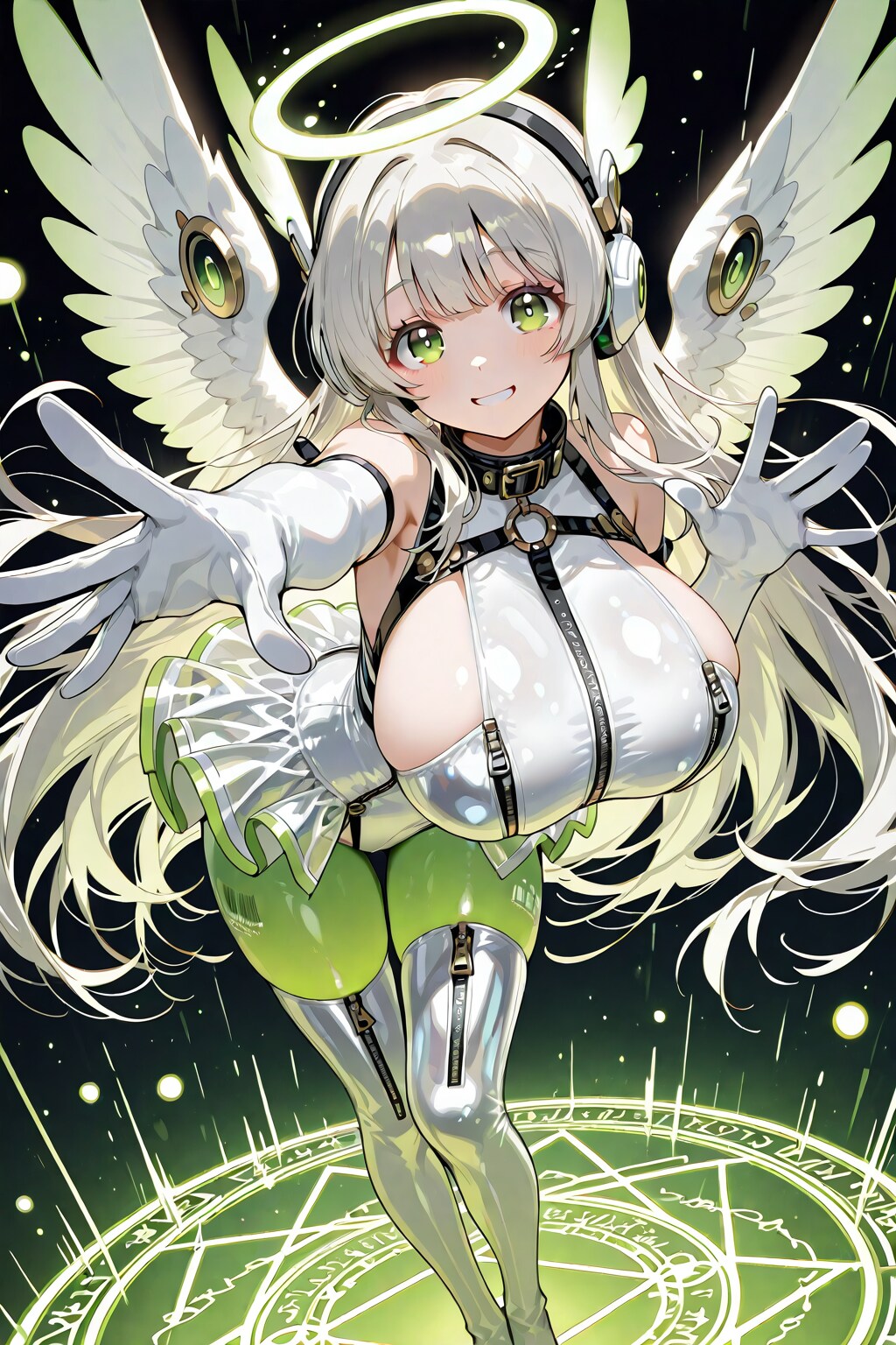 White green magic