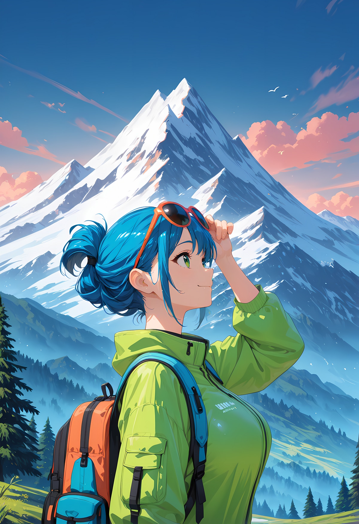 山の日淑女さん | の人気AIイラスト・グラビア