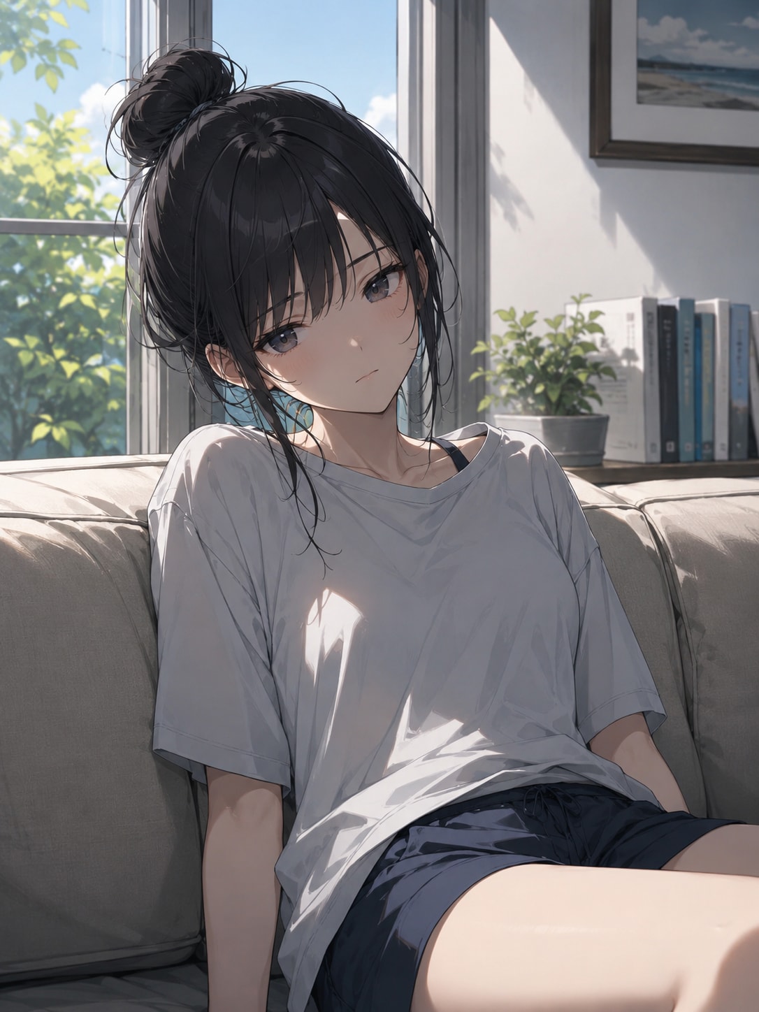 お疲れの妹っぽい子 | の人気AIイラスト・グラビア