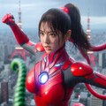 巨大ヒロインレッドレディ 8枚目