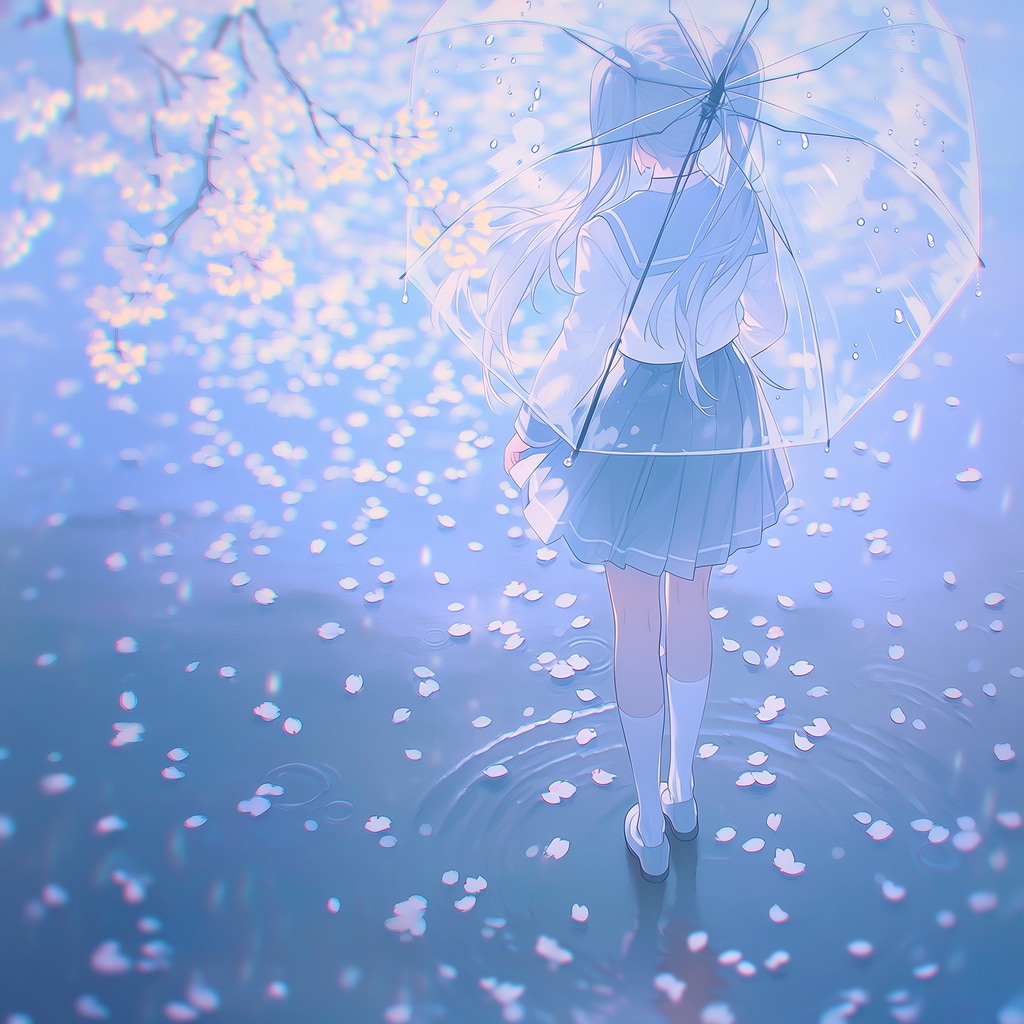 春の雨 | の人気AIイラスト・グラビア