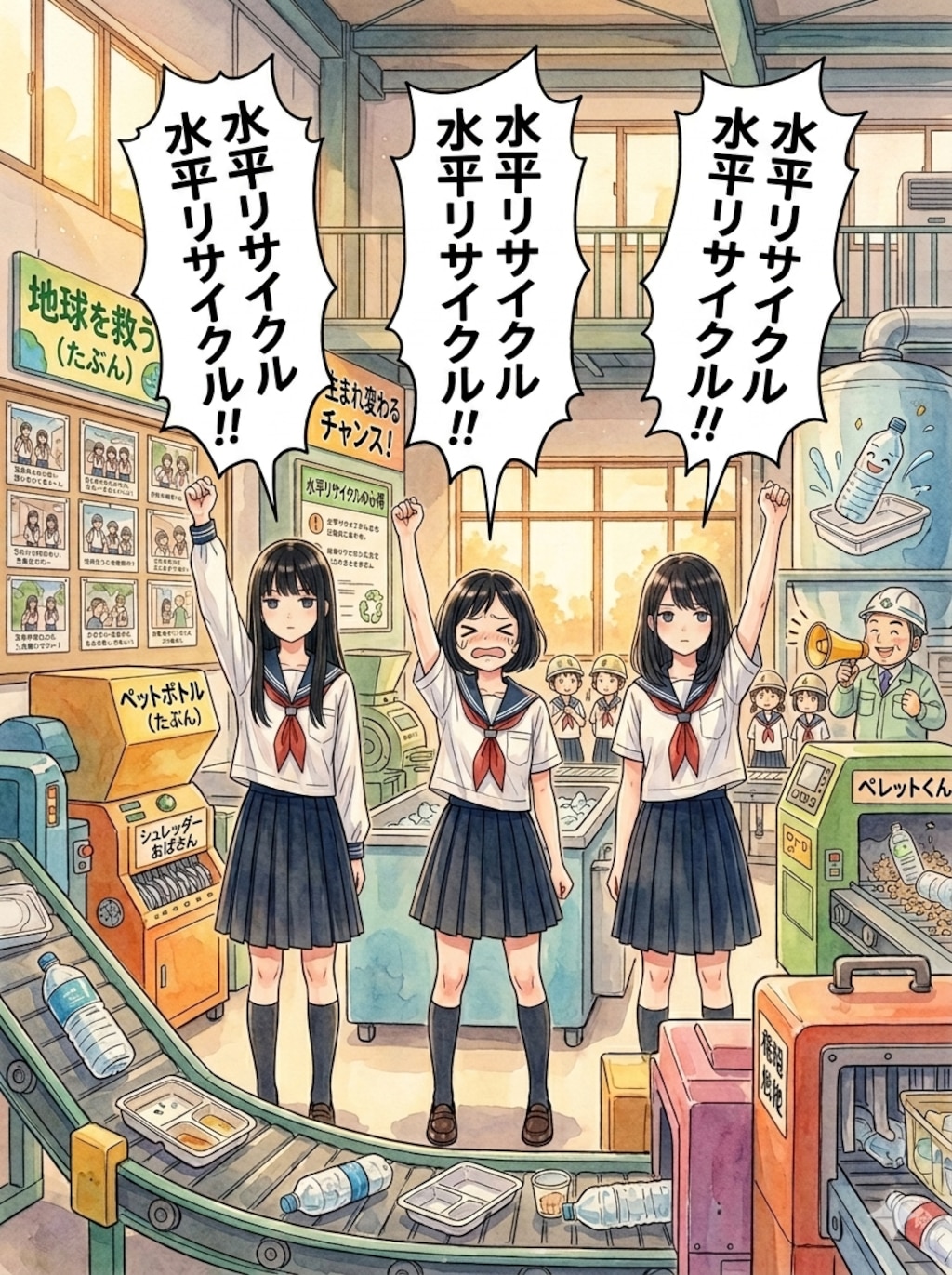 水平リサイクル！水平リサイクル！！