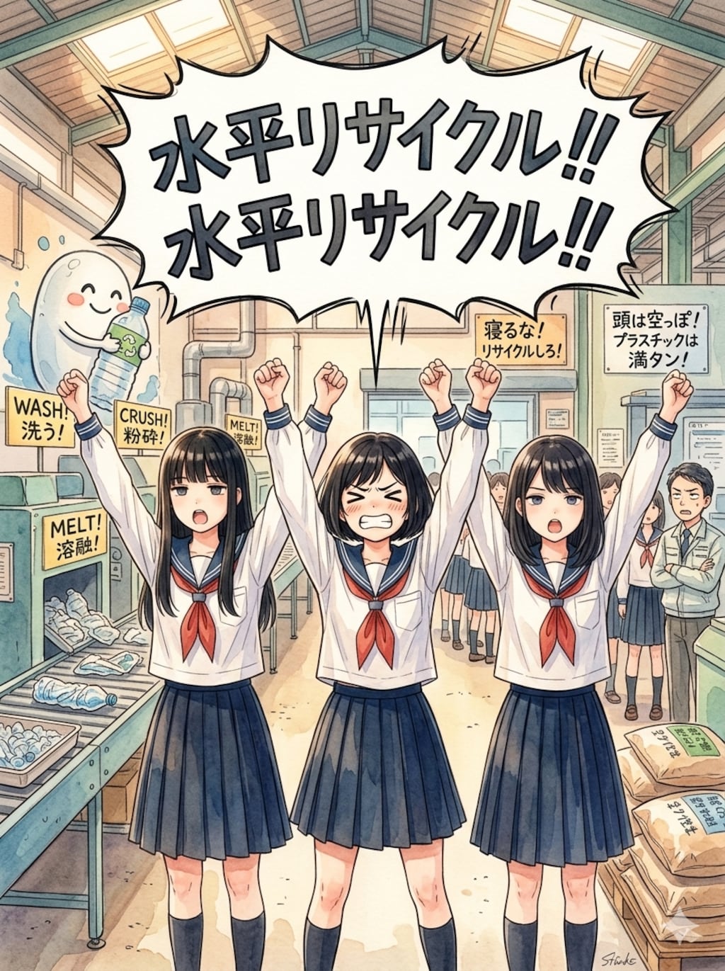 水平リサイクル！水平リサイクル！！