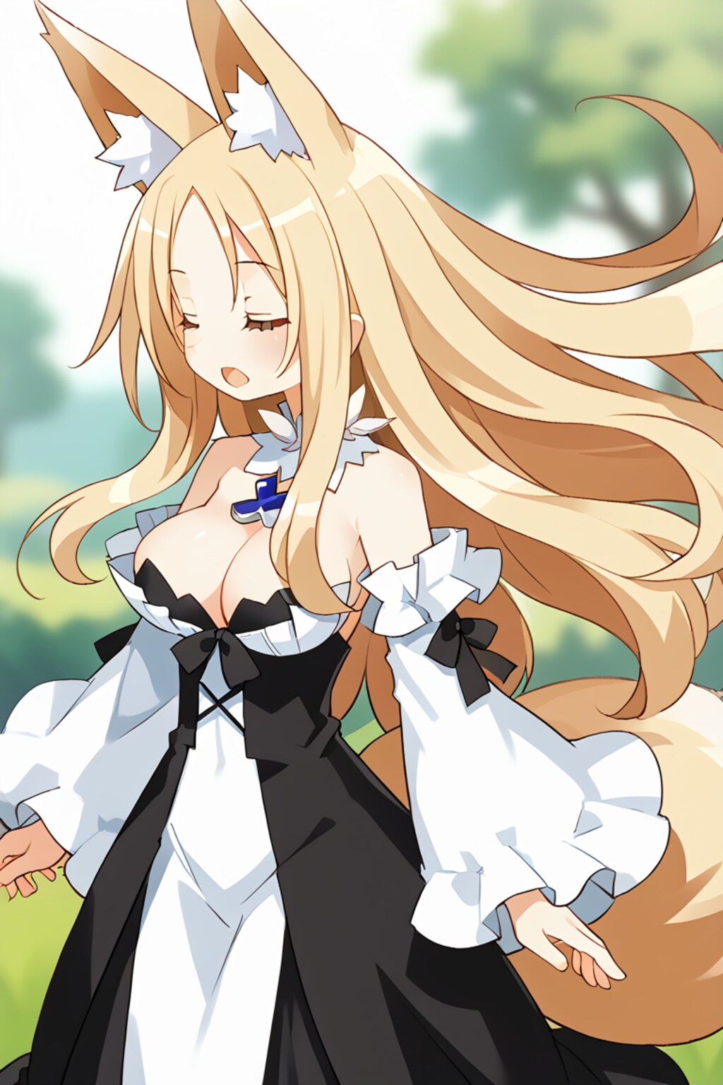 狐娘さん（ヒーラー風）