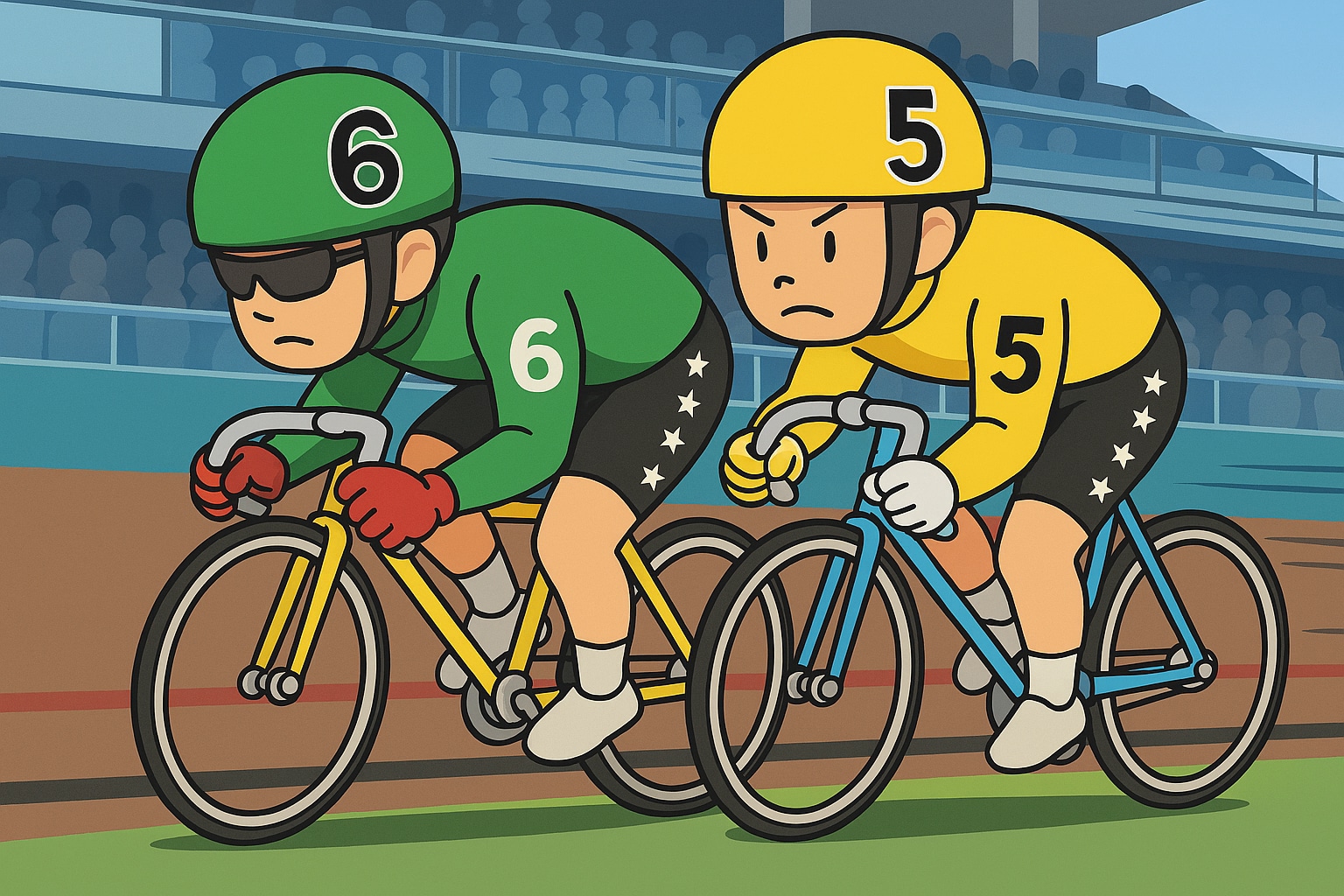 6番が5番をまくる | の人気AIイラスト・グラビア