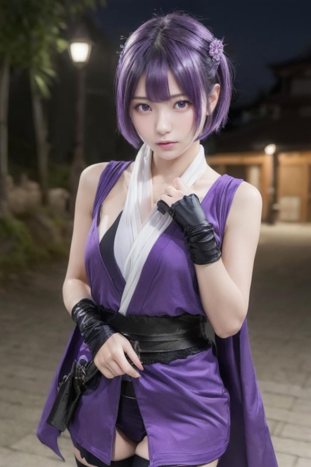 月夜のおぱ忍者
