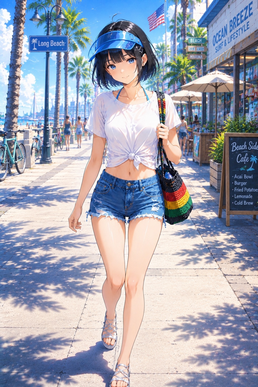 アメリカン夏コーデ