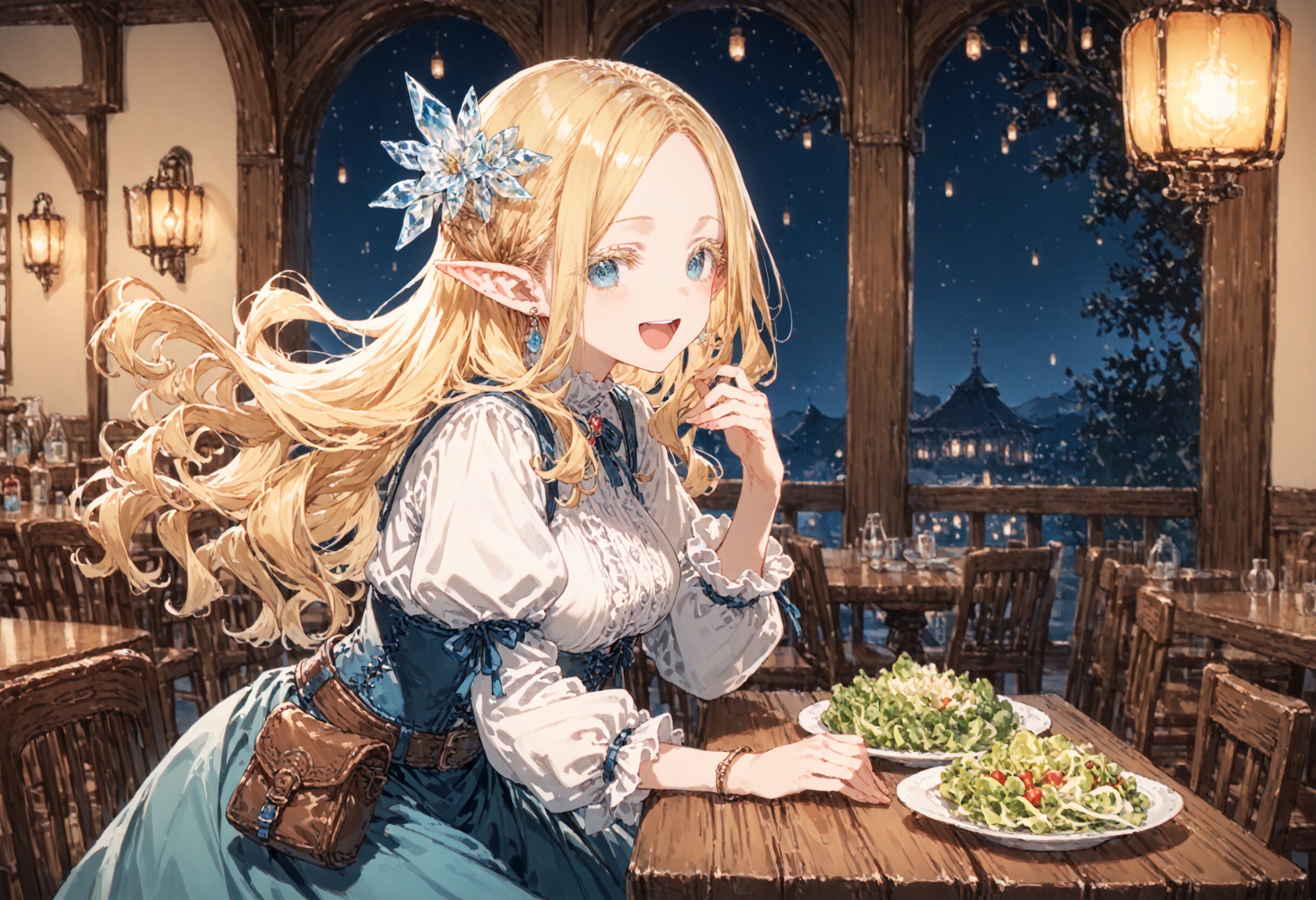 サラダ食べよっ！ | の人気AIイラスト・グラビア