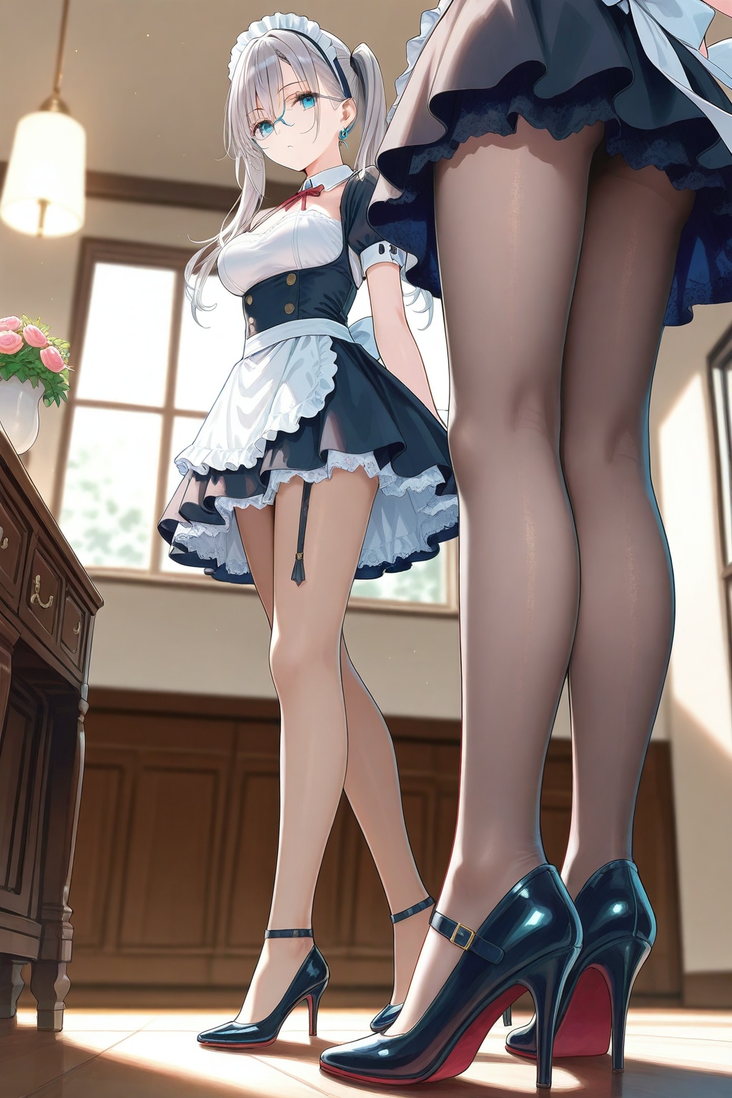 ついにメイドデビューだよ