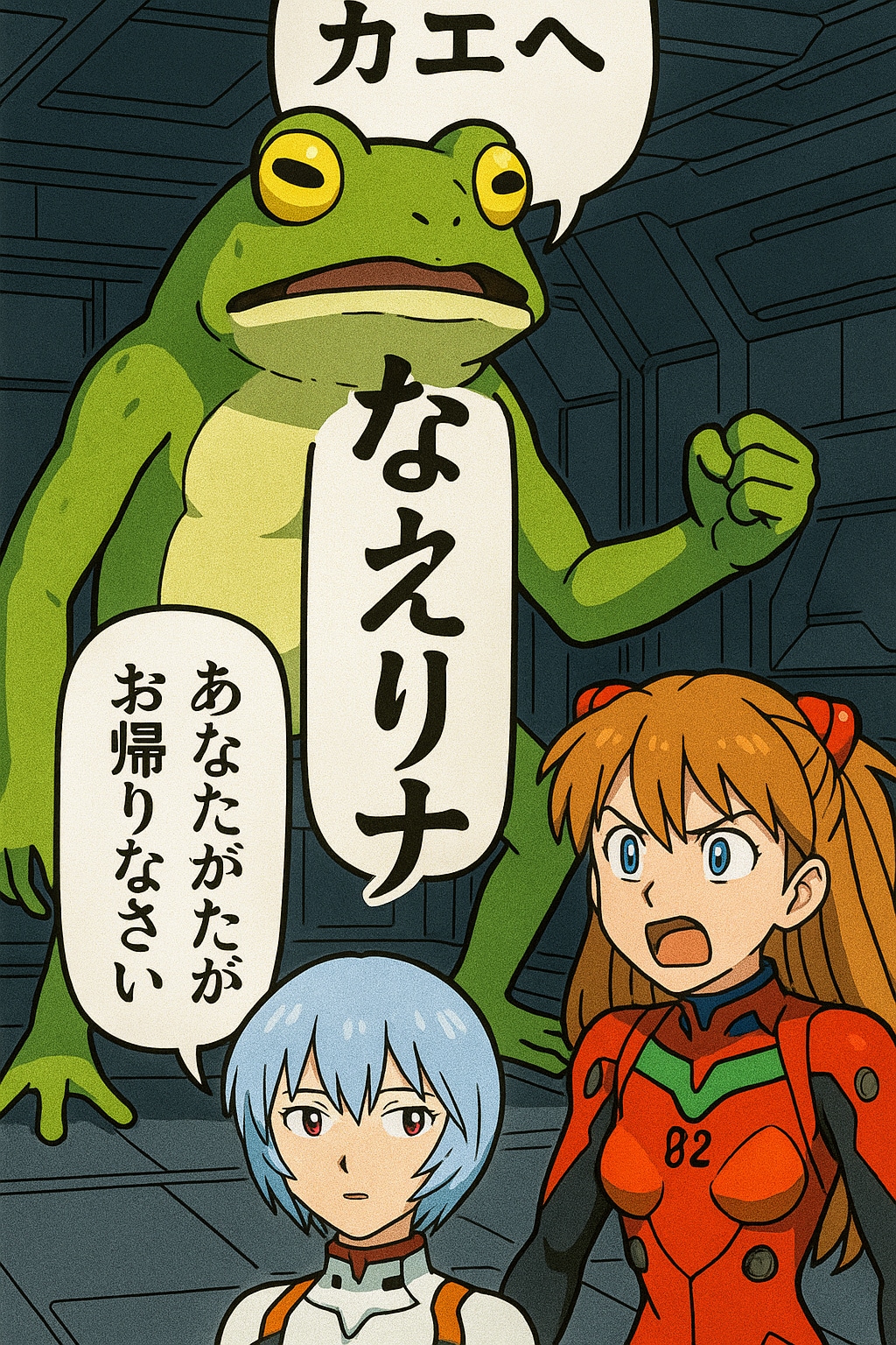 くにへカエルなよ🐸07 カエルインパクト💥