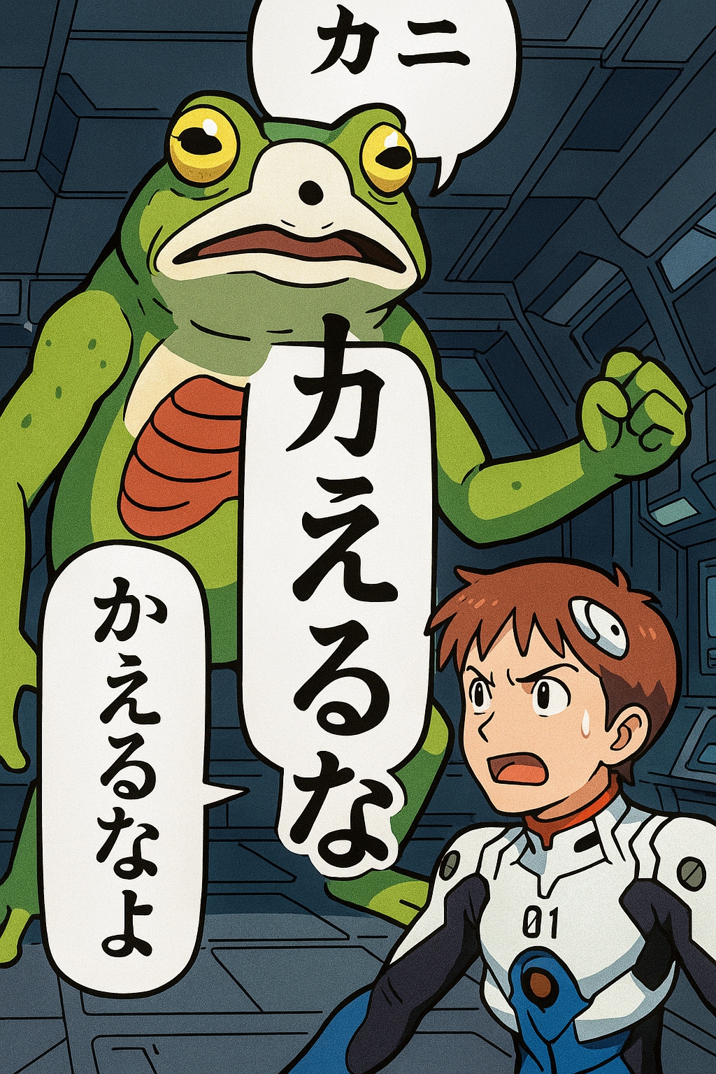 くにへカエルなよ🐸07 カエルインパクト💥