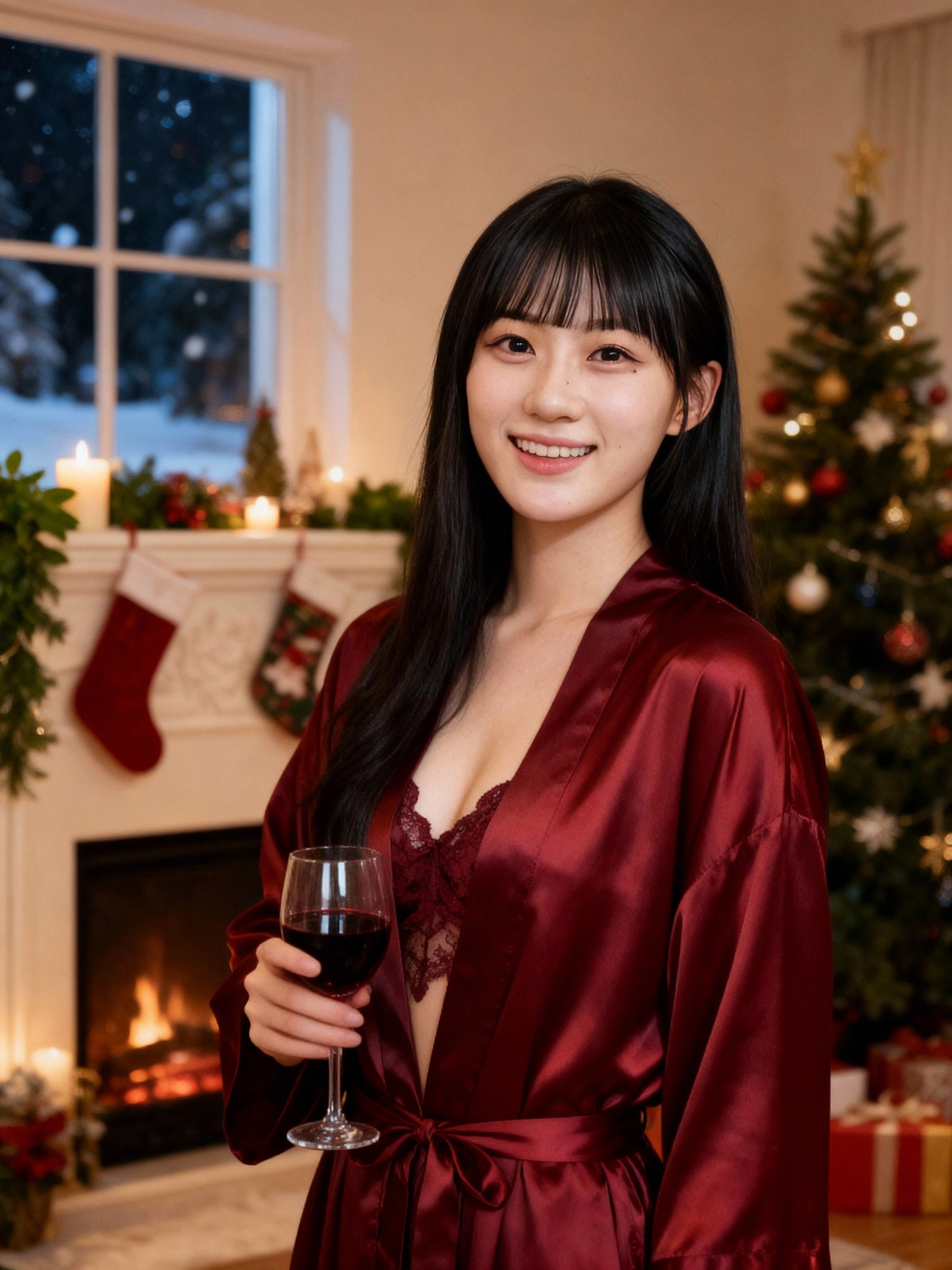 聖夜に乾杯