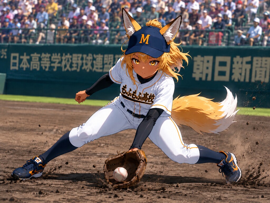 内野守備金狐