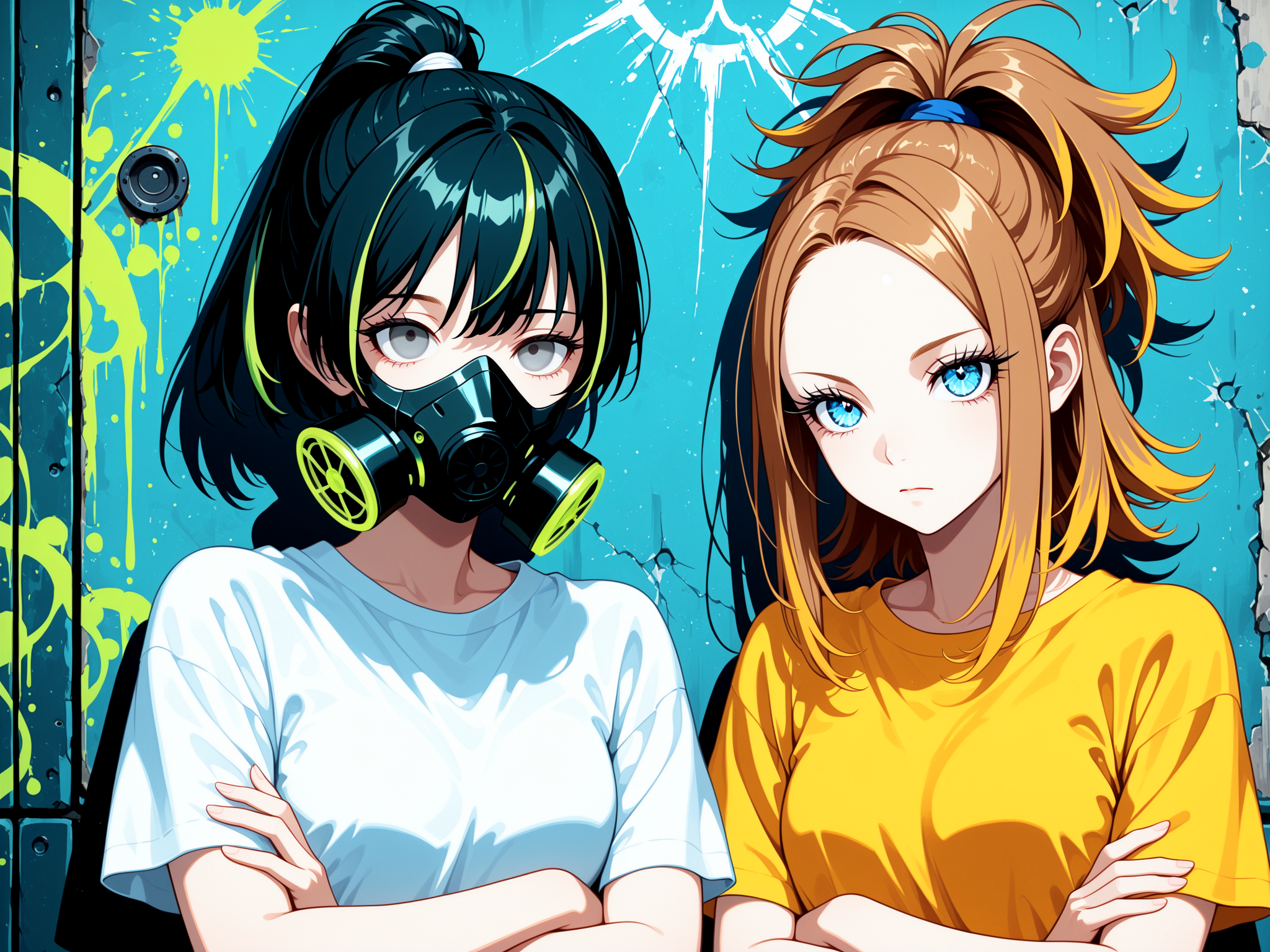 ポニテコラボ！ | の人気AIイラスト・グラビア